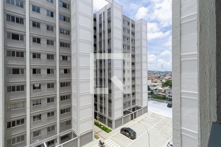 Vista da sala de apartamento à venda com 2 quartos, 49m² em Goiânia, Belo Horizonte