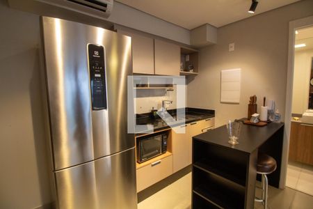 Cozinha de kitnet/studio para alugar com 1 quarto, 50m² em Santo Amaro, São Paulo