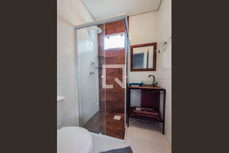 Banheiro Studio de kitnet/studio para alugar com 1 quarto, 40m² em Canto, Florianópolis