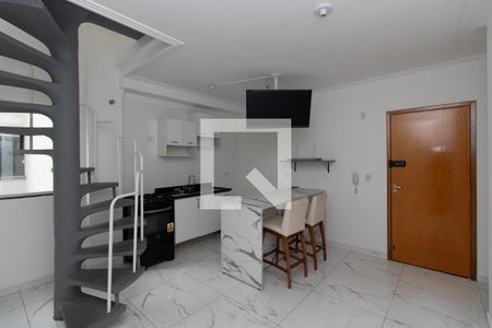 Sala/Cozinha de apartamento para alugar com 2 quartos, 84m² em Vila Maria Alta, São Paulo