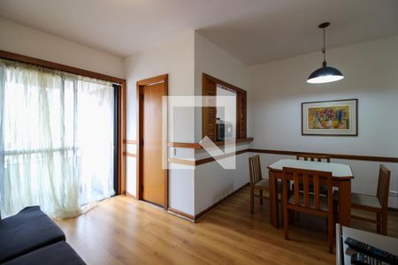 Sala de apartamento para alugar com 1 quarto, 48m² em Cerqueira César, São Paulo