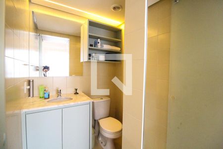 Banheiro de apartamento para alugar com 1 quarto, 28m² em Vila Nova Conceição, São Paulo