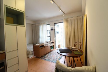 Sala de apartamento para alugar com 1 quarto, 28m² em Vila Nova Conceição, São Paulo