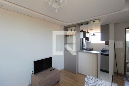 Sala de apartamento para alugar com 2 quartos, 43m² em Juliana, Belo Horizonte