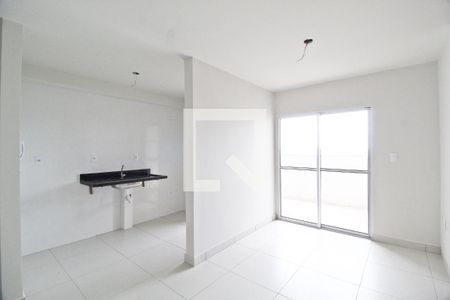 Sala de apartamento para alugar com 2 quartos, 58m² em Jardim Ipanema, Uberlândia