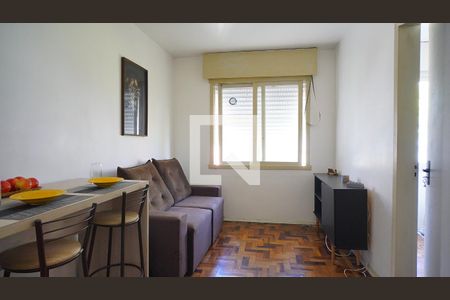 Sala de apartamento à venda com 1 quarto, 44m² em Cristo Redentor, Porto Alegre