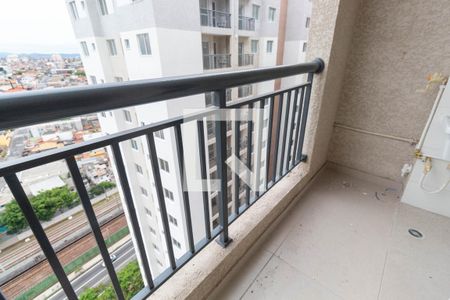 Varanda da Sala de apartamento para alugar com 2 quartos, 41m² em Cidade Patriarca, São Paulo