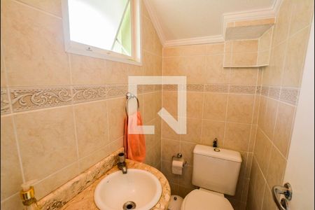 Lavabo de casa de condomínio à venda com 3 quartos, 110m² em Utinga, Santo André