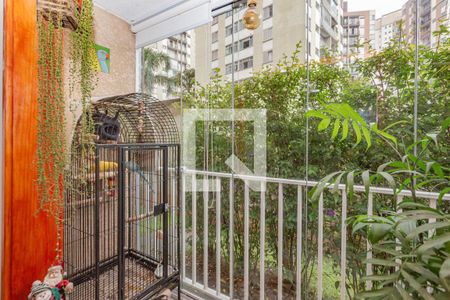 Varanda de apartamento à venda com 2 quartos, 50m² em Taboão, São Paulo