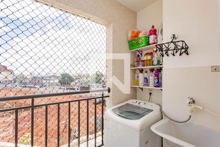 Varanda da Sala/ Área de Serviço de apartamento para alugar com 2 quartos, 38m² em Sacomã, São Paulo