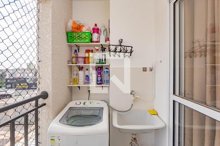 Varanda da Sala/ Área de Serviço de apartamento para alugar com 2 quartos, 38m² em Sacomã, São Paulo