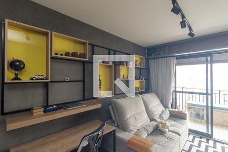 Sala de apartamento para alugar com 1 quarto, 36m² em Campos Elíseos, São Paulo