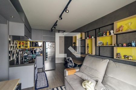 Sala de apartamento para alugar com 1 quarto, 36m² em Campos Elíseos, São Paulo