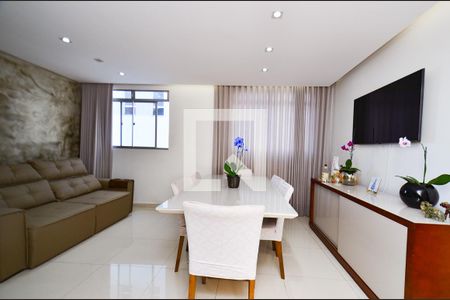 Sala de estar de apartamento à venda com 4 quartos, 150m² em Nova Vista, Belo Horizonte