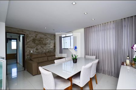 Sala de estar de apartamento à venda com 4 quartos, 150m² em Nova Vista, Belo Horizonte