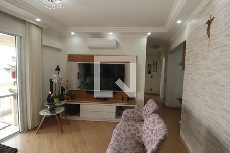 Sala de TV de apartamento à venda com 3 quartos, 94m² em Tatuapé, São Paulo