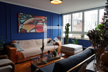 Sala de apartamento à venda com 2 quartos, 112m² em Jardim Paulista, São Paulo