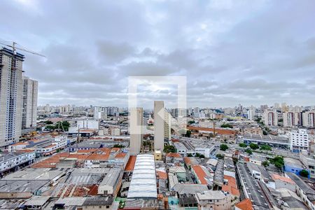 Vista da Varanda de apartamento à venda com 1 quarto, 47m² em Brás, São Paulo