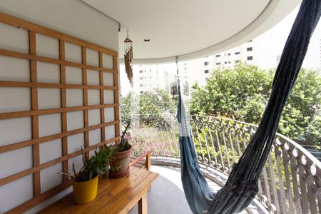 Varanda de apartamento à venda com 3 quartos, 100m² em Indianópolis, São Paulo