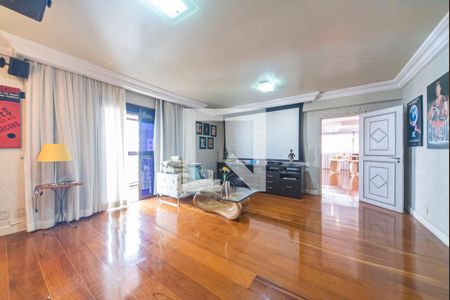 Sala de Video de apartamento à venda com 4 quartos, 400m² em Vila Gilda, Santo André