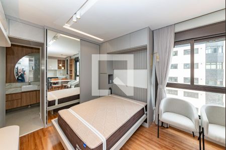 Kitnet de kitnet/studio para alugar com 1 quarto, 25m² em Funcionários, Belo Horizonte