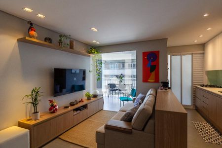 Sala de apartamento à venda com 2 quartos, 69m² em Parque Industrial Tomas Edson, São Paulo