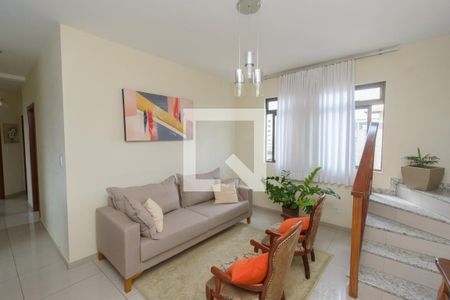 Sala de apartamento à venda com 3 quartos, 155m² em Eldorado, Contagem