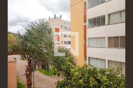 Sala vista de apartamento para alugar com 2 quartos, 51m² em Aberta dos Morros, Porto Alegre