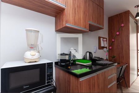 Cozinha de kitnet/studio para alugar com 1 quarto, 20m² em Perdizes, São Paulo