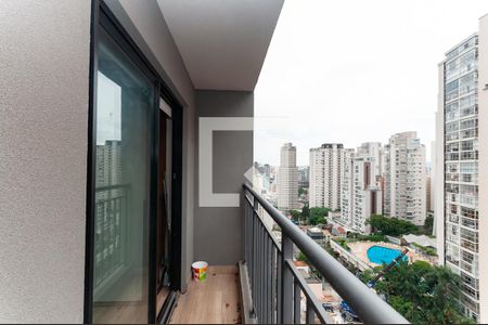 Varanda de kitnet/studio para alugar com 1 quarto, 20m² em Perdizes, São Paulo