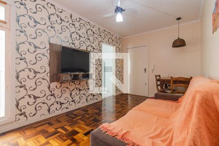 Sala de apartamento para alugar com 1 quarto, 58m² em Azenha, Porto Alegre