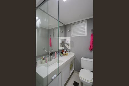 Banheiro da Suíte de apartamento à venda com 3 quartos, 74m² em Santana, São Paulo