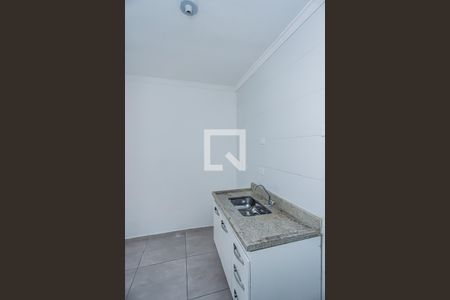 Sala, cozinha e área de serviço de apartamento para alugar com 1 quarto, 30m² em Jardim das Laranjeiras, São Paulo