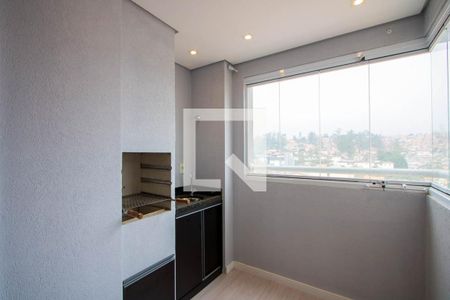 Varanda gourmet de apartamento para alugar com 2 quartos, 56m² em Vila Tibiriçá, Santo André