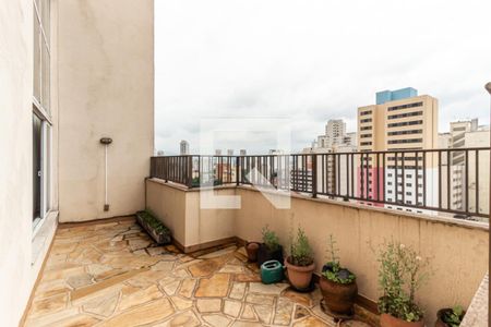 Varanda da Sala de apartamento para alugar com 3 quartos, 350m² em Campos Elíseos, São Paulo