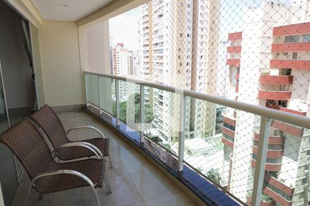 Varanda da Sala de apartamento para alugar com 3 quartos, 162m² em Setor Nova Suiça, Goiânia