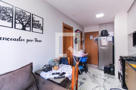 Sala/Cozinha de apartamento para alugar com 1 quarto, 24m² em Belenzinho, São Paulo