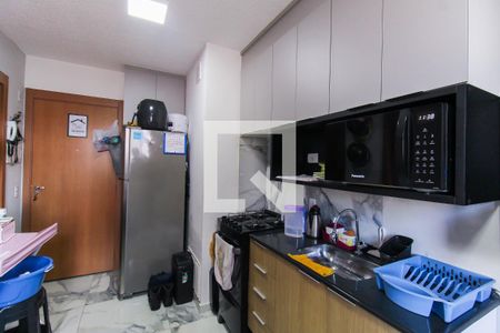 Sala/Cozinha de apartamento à venda com 1 quarto, 24m² em Belenzinho, São Paulo