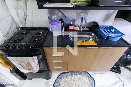 Sala/Cozinha de apartamento à venda com 1 quarto, 24m² em Belenzinho, São Paulo