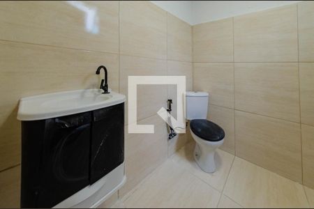 Banheiro de kitnet/studio para alugar com 1 quarto, 30m² em Havaí, Belo Horizonte