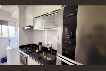 Cozinha e Área de Serviço de apartamento à venda com 2 quartos, 43m² em Residencial Santa Giovana, Jundiaí