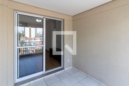 Varanda da Sala de apartamento à venda com 2 quartos, 57m² em Barra Funda, São Paulo