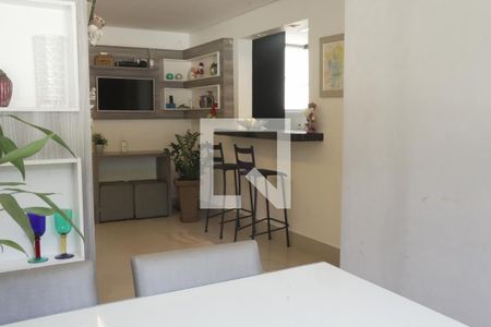 Sala de jantar- 1º andar de apartamento para alugar com 3 quartos, 145m² em Alto Caiçaras, Belo Horizonte