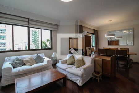 Sala de apartamento à venda com 4 quartos, 116m² em Vila Olímpia, São Paulo