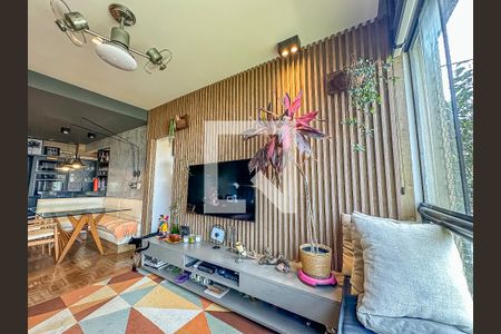 Sala 2 de apartamento para alugar com 2 quartos, 68m² em Jardim Botânico, Rio de Janeiro