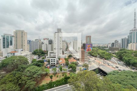 Vista de kitnet/studio para alugar com 1 quarto, 22m² em Paraíso, São Paulo