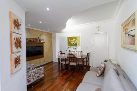 Sala de apartamento à venda com 2 quartos, 65m² em Castelo, Belo Horizonte