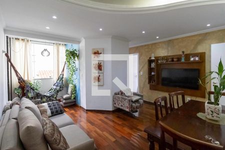 Sala de apartamento à venda com 2 quartos, 65m² em Castelo, Belo Horizonte