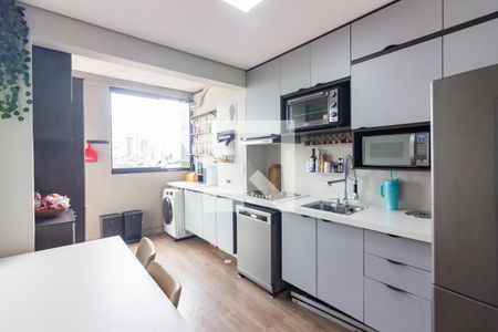 Cozinha  de apartamento à venda com 1 quarto, 40m² em Centro, Osasco