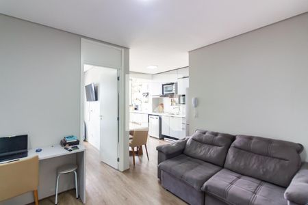 Sala  de apartamento à venda com 1 quarto, 40m² em Centro, Osasco